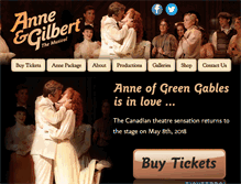 Tablet Screenshot of anneandgilbert.com